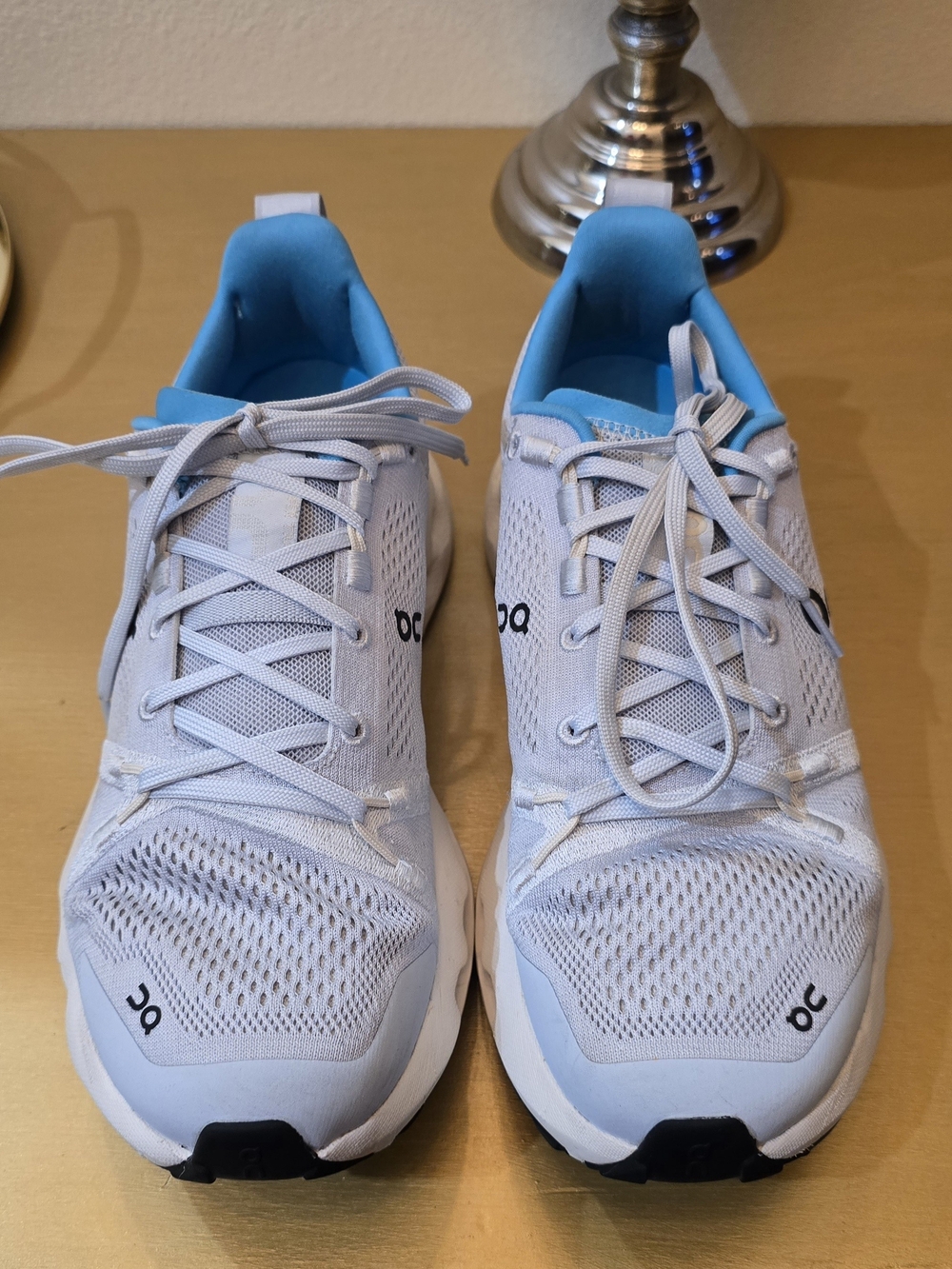 On Running Cloud Running Shoes in Light Blue - Women's